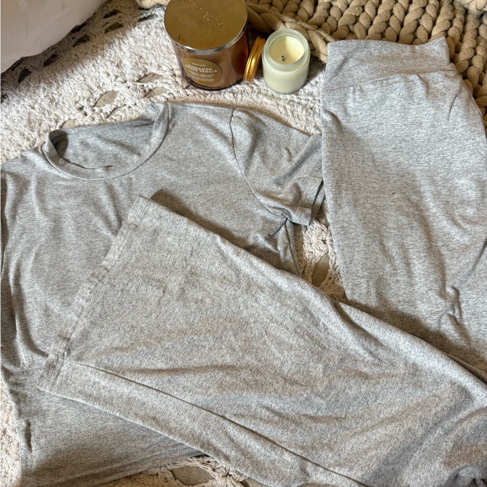 Gray Loungewear Set
